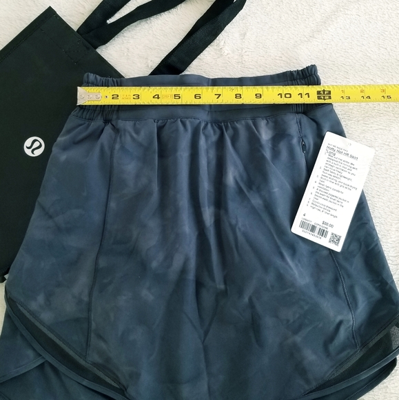 Lululemon Hotty Hot High-Rise Skirt Long NWT Athleisure Athletic Summer Vacay - Picture 9 of 12